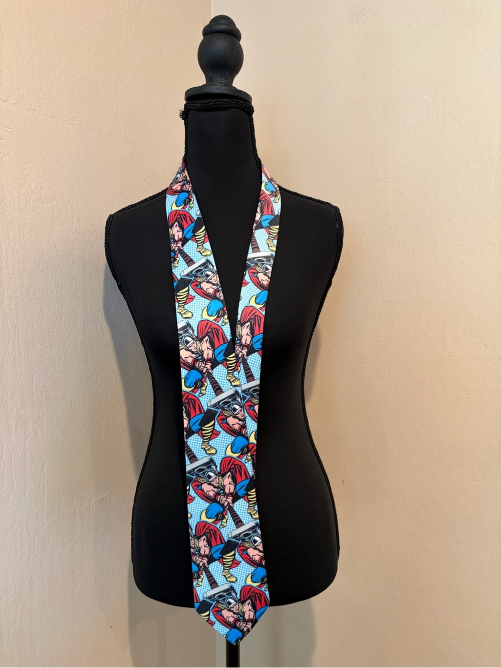 Marvel Thor Comic Themed Tie